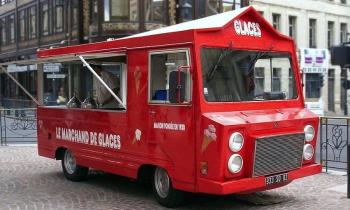 Puzzle 10128 - CAMION de MARCHAND GLACE
