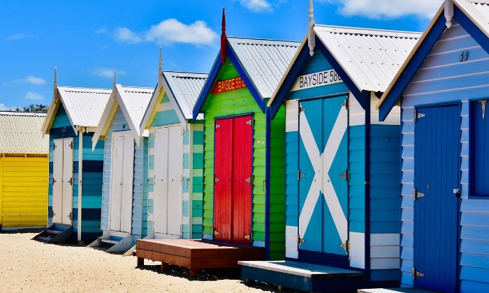 Puzzle Cabines de plage