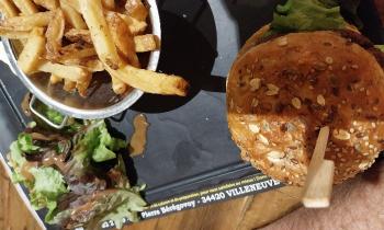 Puzzle 13074 - Burger frites salade