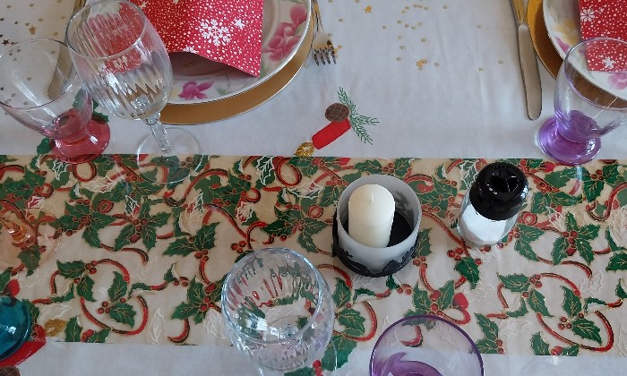 Puzzle Table décorée