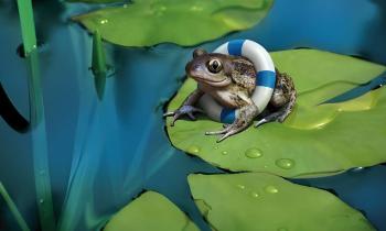 Puzzle 10623 - une grenouille prudente