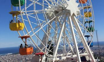 Puzzle 10370 - Parc du  Tibidabo à Barcelone