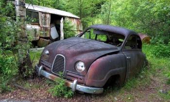 Puzzle 10552 - SAAB ABANDONNÉE