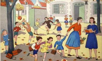 Puzzle 10398 - La Rentrée  illustration