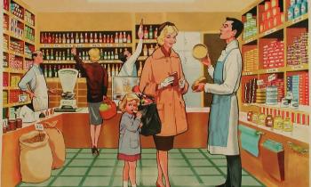 Puzzle 13121 - À l'épicerie  illustration