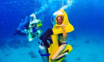 Puzzle 14262 - scooter sous marin