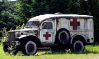 Puzzle Une vieille ambulance