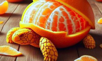 Puzzle 10997 - tortue orange