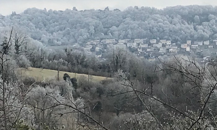 Puzzle paysage givré