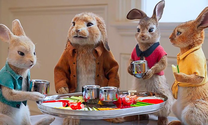 Puzzle la famille lapin - Animaux - Absolu Puzzle