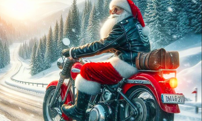 Puzzle un père Noël moderne