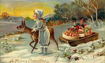 Puzzle 11454 - Une carte de Noël ancienne