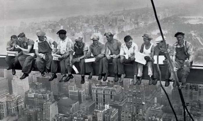 Puzzle Ouvriers building - Divers - Absolu Puzzle