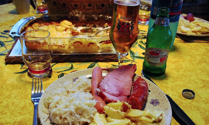 Puzzle une bonne choucroute