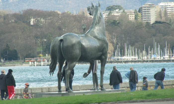 Puzzle rivez du lac Léman à Genève - Villes & Monuments - Absolu Puzzle