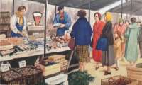 Puzzle Affiche Le poissonnier