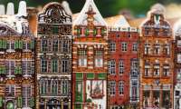 Puzzle Façades de maisons Amsterdam