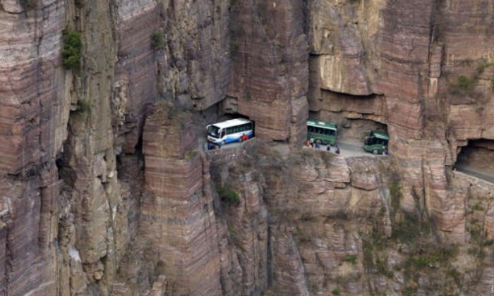 Puzzle Tunnel de Guoliang  Chine