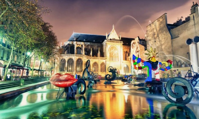 Puzzle Fontaine Stravinsky  France