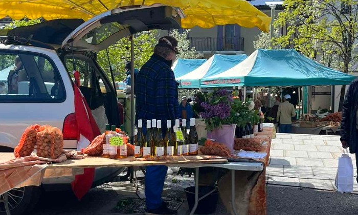 Puzzle marché de Chamonix - Divers - Absolu Puzzle