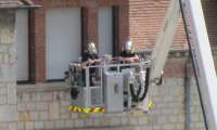 Puzzle pompiers en excercice