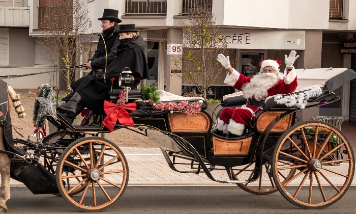 Puzzle Le père Noël arrive - Divers - Absolu Puzzle