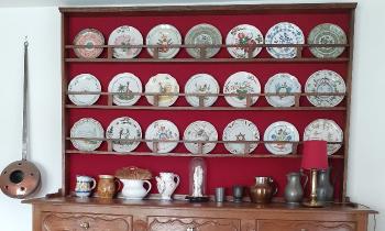 Puzzle 14861 - collection d assiettes ancienn