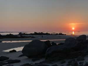 Photo d\'un coucher de soleil prise par Tita