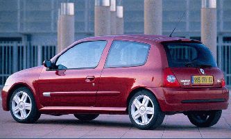 puzzle Clio rouge, Voiture Renault