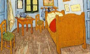 45 | La chambre - La chambre de Vincent Van Gogh à Arles. Infos sur Van Gogh