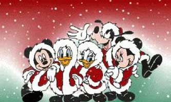 puzzle Mickey et ses amis, Le Noël de Mickey