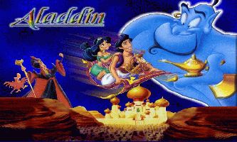 puzzle Aladdin, Aladdin et les trois souhaits