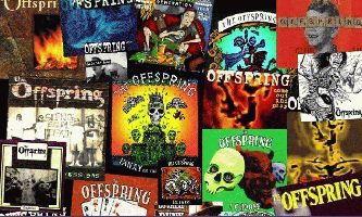 puzzle Pochettes Offspring, les pochettes des cd du groupe The Offspring