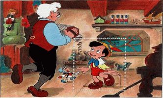 puzzle Gepetto, Gepetto et sa marionnette Pinocchio