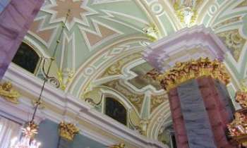 279 | L'Hermitage - Plafonds décorés du Musée de l'Hermitage, St-Pétersbourg