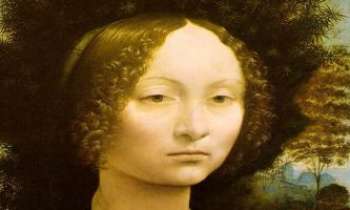 297 | Leonardo de Vinci - Portrait de Ginevra, détail
