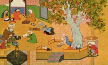 322 | Ecole - Miniature Persane, peinte par Behzad, Herat, 1494