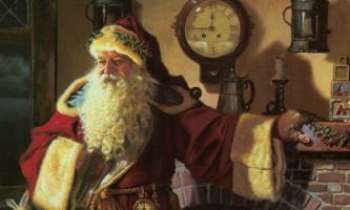 613 | Père Noël - Une preuve qu'il vient bien dans les maisons, le Père Noël, même si c'est quand les enfants dorment !