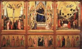 615 | Giotto di Bondone 2 - Peintre Italien Renaissance : tryptique