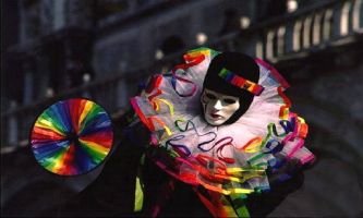 puzzle Carnaval - Venise, Un Arlequin multicolore dans la nuit Vénitienne...