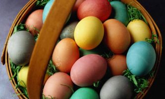 puzzle Panier de Pâques, Une quête fructueuse...prospérité pour toute l'année !