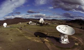 puzzle Canberra Complexe, Un des sites de recherche de la NASA pour la communication dans l'Espace