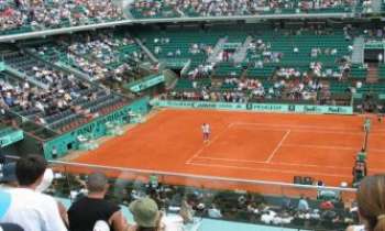 747 | Roland Garros - Court - Un des hauts lieux de la terre battue...comme si vous y étiez !