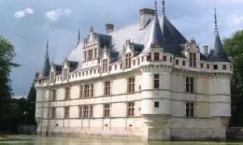 830 | Azay-le-Rideau - Azay-le-Rideau, bâti sur l'Indre, est un pur diamant dans la collection de joyaux des châteaux de la Loire ...