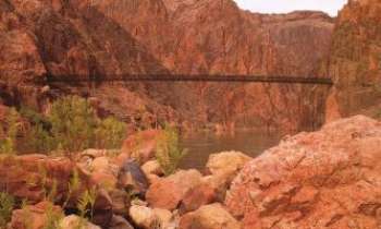 840 | Kaibab Bridge - Dans le Grand Canyon...sujet aux vertiges, s'abstenir !
