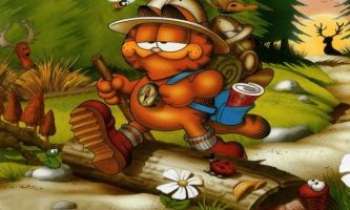 846 | Garfield Explorateur - Notre mistigri va-t'en-guerre prêt à faire des siennes une fois de plus !