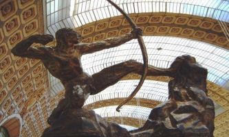 puzzle Archer - Orsay, Plafons sculptés, et sculpture, au Musée d'Orsay, à Paris