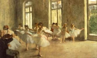 puzzle Danseuse - Degas, la répetition