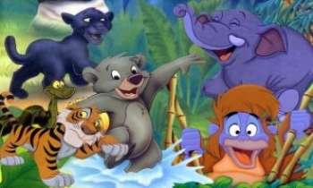 982 | Le livre de la jungle - On retrouve ici les héros du livre de la jungle bébés