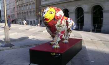 1085 | Lion - Sculpture d'un Lion à Lyon 